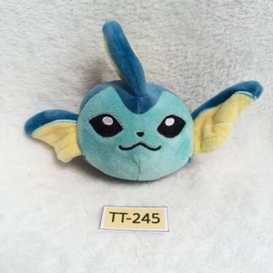 Pokemon Vaporeon Gesicht Maskottchen Taschenmonster Wasser Typ Schlüsselanhänger Plüsch 5 Zoll - Bild 1 von 5