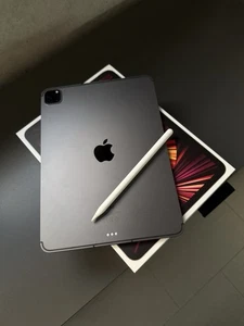 Apple iPad Pro 11 3. Gen 128GB, Wi-Fi, Space Grau Mit Apple Pencil - Bild 1 von 10