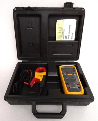 Fluke 1587FC / i400 Insulation Digital Multimeter including i400 AC Clamp TRMS - Image 1 of 4