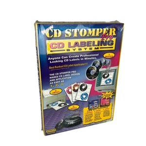 StompSoft CD Stomper Pro Labeling for PC, Unix, Mac, Linux FACTORY SEALED - Picture 1 of 5