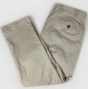 Tommy Hilfiger Beige Stone Chinos W38 x L30 VGC Men’s 38w x 30L Zip Fly - Picture 1 of 11