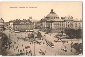 Karlsplatz (Stachus) Platz in München, Deutschland Vintage Postkarte VPC2. - Bild 1 von 2