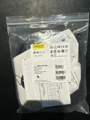 Jabra Evolve 20 UC Wired Headset Stereo Professional Telephone Headphones NEW - Image 1 of 2