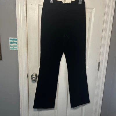 Escada Sport Black Pants tag size 40 us size is 10 Womens nwt , casual soft  - Image 1 of 4