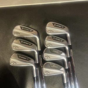 2024 Callaway Apex Pro Eisen 5-PW, AW Nippon Neo 950GH Stahl steif RH - Bild 1 von 15