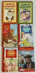Joblot/Bundle Of 6x Ladybird books “Read It Yourself ” H/B books, - Imagen 1 de 12