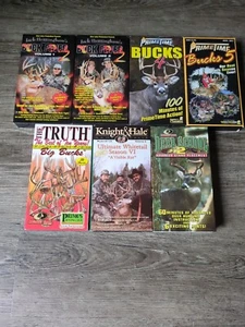 7 VHS Hunting Videos - Picture 1 of 9