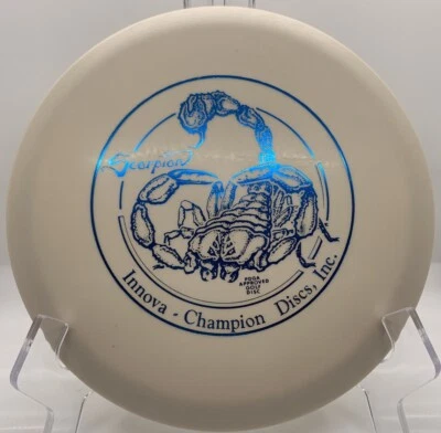 Innova Champion Scorpion -Rare OOP PFN Patent # San Marino -Old School Disc Golf - Image 1 of 4