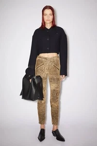 Acne Studios pointed mules in black size EU37/US7 - Picture 1 of 20