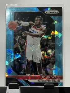John Wall 2018-19 Panini Prizm 223 azulado hielo agrietado/99 Washington Wizards - Imagen 1 de 2