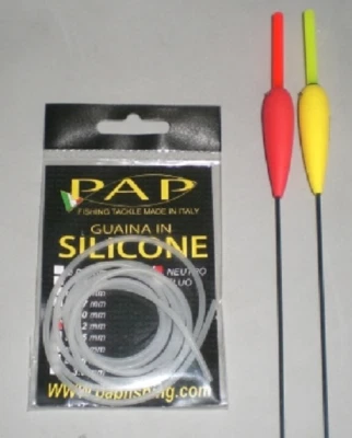 GUAINA SILOCONE TRASPARENTE X ASTE GALLEGGIANTI-BUSTA DA mt.1,0 / vendita x 3 pz - Immagine 1 di 2