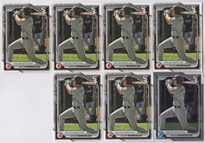 (7) Jacob Gonzalez 2024 PAPEL BOWMAN + LOTE PROSPECTO CROMADO #BCP-41 WHITE SOX ⚾ - Imagen 1 de 1