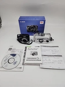 Canon PowerShot SX110 IS 9.0 MP Digital Camera Bundle- As Is For Parts In Box - Picture 1 of 14
