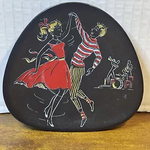 Ü-Keramik wall plate 1960 Teenager series, design: Ursula Schönhaber - Picture 1 of 6