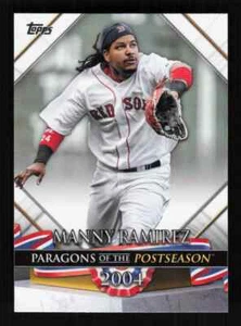 2022 Topps Update Paragons of the Postseason #PP11 Manny Ramirez! *PWE* - Picture 1 of 2