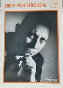 ERICH VON STROHEIM Portrait de Stars Encyclopédie du Cinéma 1991 USA 1950 - Photo 1/2