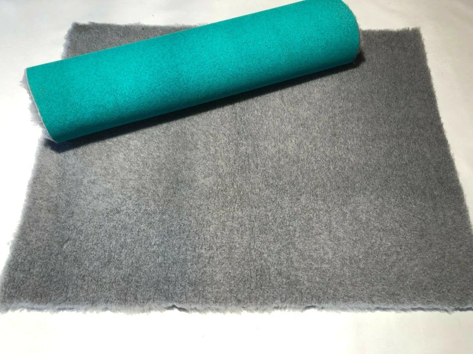 Vet Bed Dog Crate Grey Whelping Fleeces Greenback 2 x 100cm x 75cm FREEPOST