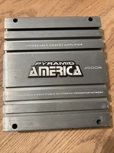 Pyramide PB918 2000W 2-Kanal Auto Audio Verstärker Endstufe Bridgeable MOSFET - Bild 1 von 14