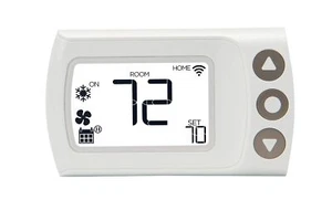 LUX CS1 Smart Programmable Digital Wi-Fi Thermostat, Android and iOS App Comp... - Picture 1 of 4