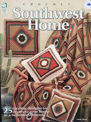Southwest Home Sampler Home Decor Crochet Patterns By House Of White Birches - Image 1 of 4