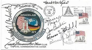 SPACE: 1985 Kennedy Space Center, Fl Shuttle STS-30 signed by Crew (57775) - Picture 1 of 1