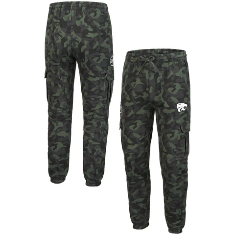 Men's Colosseum Camo Kansas State Wildcats Logo OHT Military Appreciation Code Cover