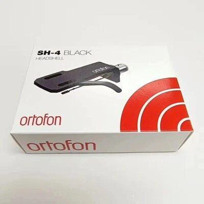 ORTOFON Cartridge Headshell SH-4 (Black Version), Made in Denmark - Image 1 of 4