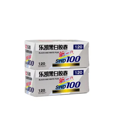 Película negativa 2 PIEZAS SHD 100 blanco y negro 120 ROLLOS PELÍCULA ISO100/21° fecha 05-2026 Foto 1 de 4