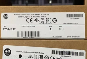 1756-IR12 ControlLogix Non-Isolated RTD Input 1756IR12 NEW Free Shipping - Picture 1 of 2