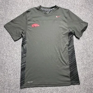 Arkansas Razorbacks Shirt Small Black NCAA Nike Short Sleeve - Picture 1 of 10