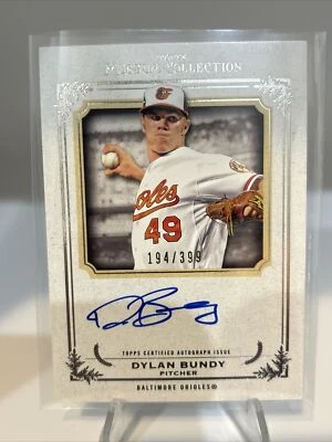 2013 Topps Museum Collection Archival /399 Dylan Bundy #AA-DBU Rookie Auto RC - Image 1 of 2
