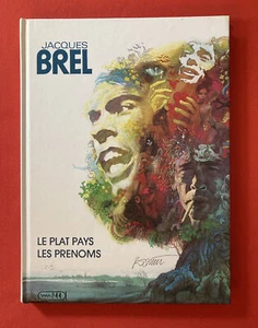 INTÉGRALE JACQUES BREL LE PLAT PLAYS LES PRÉNOMS 1988 TRÈS BON ETAT BD - Imagen 1 de 7
