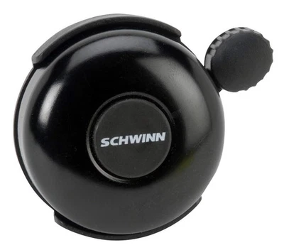 Schwinn Classic Black Bike Bell, Bicycle Accessories, Kids and Adult Bikes, E... - Image 1 of 4