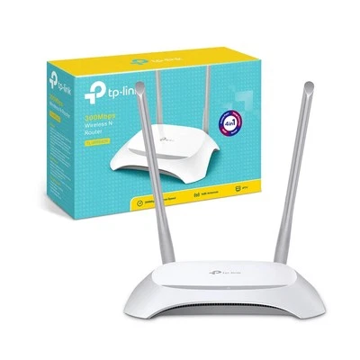 TP-Link TL-WR840N Router Ethernet Wi-Fi N300 Wireless, 5 Porte 10/100M,... - Immagine 1 di 4