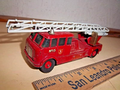 Matchbox Lesney Nº#15 Merryweather Camión de Bomberos Tamaño King Foto 1 de 3