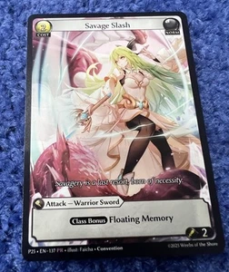 GRAND ARCHIVE TCG Savage Slash ANIME EXPO AX 2025 - Imagen 1 de 2