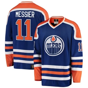Herren Fanatics Mark Messier blau Edmonton Oilers Premier Breakaway nicht mehr produziert - Bild 1 von 3