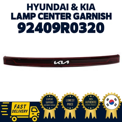 Conjunto de lámpara original OEM Hyundai Kia adorno central 92409R0320 Sedona Carnival 22+ Foto 1 de 4