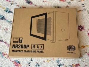 NEW COOLER MASTER MASTERBOX NR200P MAX - Tempered Glass Panel ONLY - Color Black - Photo 1/3