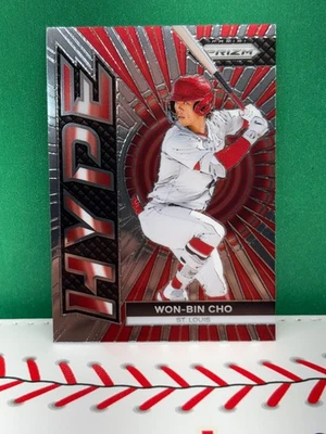 2024 Panini Prizm #12 Won-Bin Cho Hype St. Louis Cardinals - Image 1 of 2