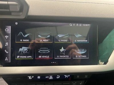 Info-GPS-TV Screen Center Dash Mounted Fits 22 AUDI A3 198748 - Image 1 of 4