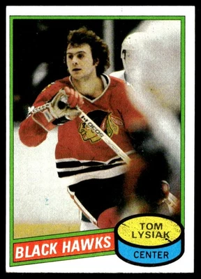1980-81 Topps Tom Lysiak Chicago Blackhawks #247 - Image 1 of 2