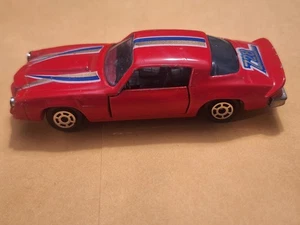 YatMing 1077 Chevrolet Camaro Z-28 ROSSO Hong Kong vintage anni 80 - Foto 1 di 9