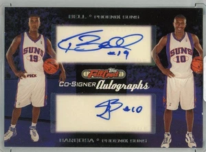 2005-06 TOPPS Full Court Raja Bell & Leandro Barbosa Co-Signer Autographs - Picture 1 of 2