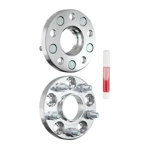 20mm 5x4.5" Wheel Spacers 64.1mm M12x1.5 For Honda CRV Accord Ford Escape 2PC - Picture 1 of 9