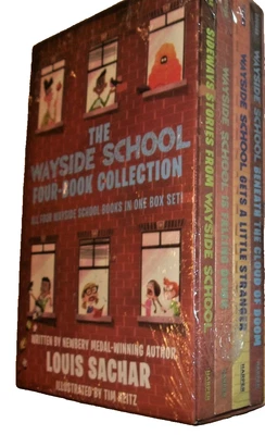 HARPERCOLLINS The Wayside School 4-Book Box Set: Sideways Stories from Wayside School (B139)