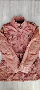 SAKI Sweden Vintage Hohe Qualität Damen Lamm Nappa Lederjacke Gr. 42 - Bild 1 von 16