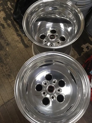 Weld Racing Wheels Magnum Draglites  AlumaStar  15x15  5x4.75BC  4.50BS Pair - Image 1 of 4
