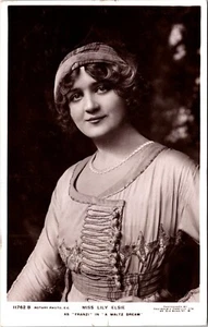LILY ELSIE : CLOSE-UP : PRETTY STAGE ACTRESS : IN "A WALTZ DREAM" : RPPC 1911 - Picture 1 of 3