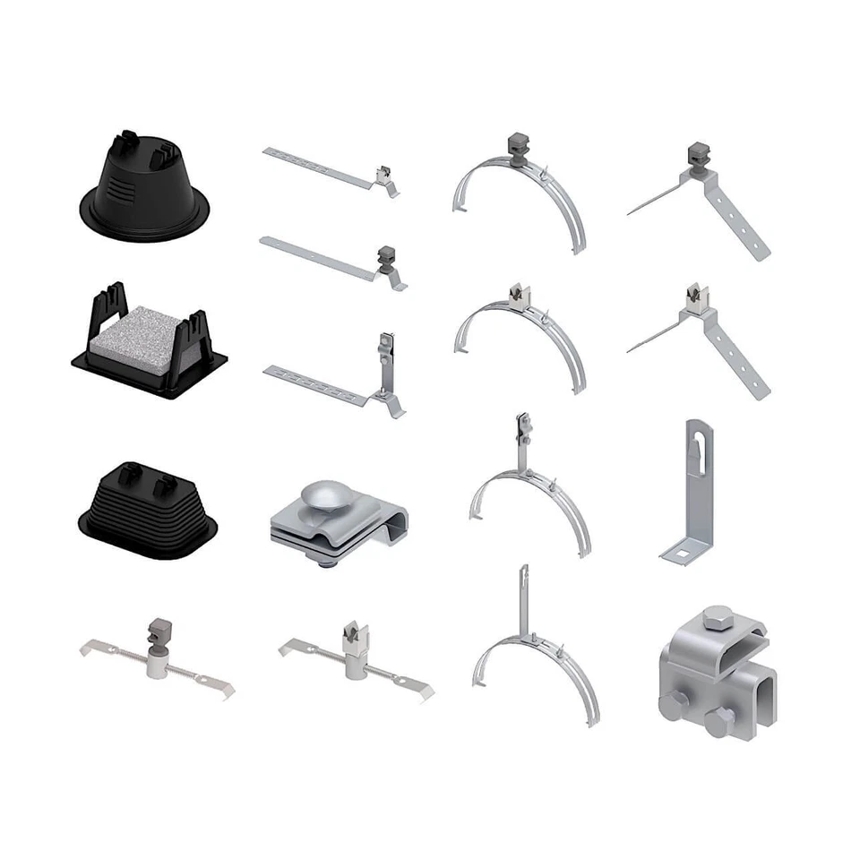 Dachleitungshalter Runddraht 8-10mm Blitzschutz Blitzableiter Erdung Zubehör - Bild 1 von 1